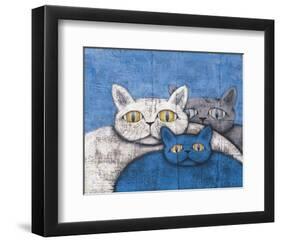 Ice Cats-Kevin Snyder-Framed Giclee Print