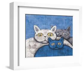 Ice Cats-Kevin Snyder-Framed Giclee Print