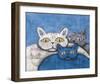 Ice Cats-Kevin Snyder-Framed Giclee Print