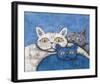 Ice Cats-Kevin Snyder-Framed Giclee Print