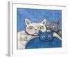 Ice Cats-Kevin Snyder-Framed Giclee Print