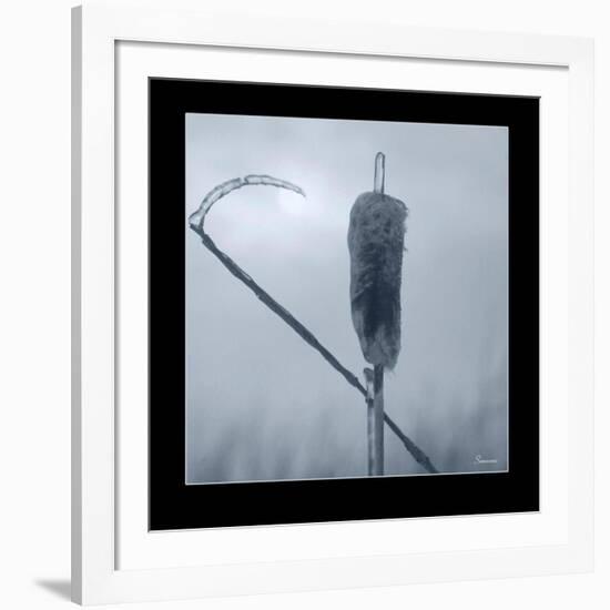 Ice Cattail 2-Gordon Semmens-Framed Giclee Print