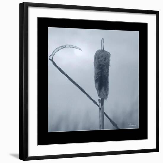 Ice Cattail 2-Gordon Semmens-Framed Giclee Print