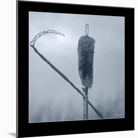 Ice Cattail 2-Gordon Semmens-Mounted Giclee Print