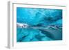 Ice cave below the Breidamerkurjokull Glacier, Iceland-David Noton-Framed Photographic Print