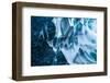 Ice cave below the Breidamerkurjokull Glacier, Iceland-David Noton-Framed Photographic Print