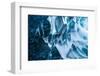 Ice cave below the Breidamerkurjokull Glacier, Iceland-David Noton-Framed Photographic Print