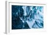 Ice cave below the Breidamerkurjokull Glacier, Iceland-David Noton-Framed Photographic Print