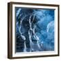 Ice Cave in the Glacier Breidamerkurjokull in Vatnajokull National Park-Martin Zwick-Framed Photographic Print