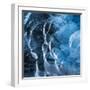 Ice Cave in the Glacier Breidamerkurjokull in Vatnajokull National Park-Martin Zwick-Framed Photographic Print