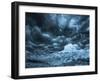 Ice Cave in the Glacier Breidamerkurjokull in Vatnajokull National Park-Martin Zwick-Framed Photographic Print