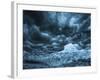 Ice Cave in the Glacier Breidamerkurjokull in Vatnajokull National Park-Martin Zwick-Framed Photographic Print