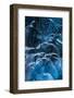 Ice cave in the glacier Breidamerkurjokull in Vatnajokull National Park.-Martin Zwick-Framed Photographic Print