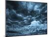 Ice cave in the glacier Breidamerkurjokull in Vatnajokull National Park.-Martin Zwick-Mounted Photographic Print