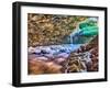 Ice Cave, South Coast, Iceland-John Ford-Framed Photographic Print