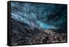 Ice Cave, Vatnajokull, South Iceland-demerzel21-Framed Stretched Canvas