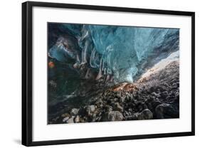 Ice Cave, Vatnajokull, South Iceland-demerzel21-Framed Photographic Print