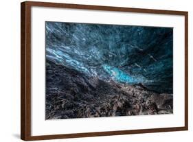 Ice Cave, Vatnajokull, South Iceland-demerzel21-Framed Photographic Print