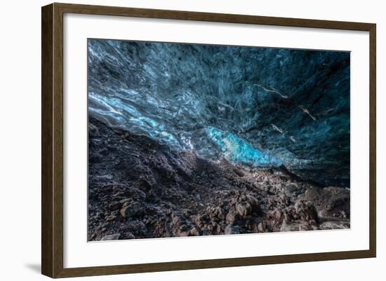 Ice Cave, Vatnajokull, South Iceland-demerzel21-Framed Photographic Print