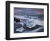 Ice Chunks on the Beach Next to Glacial River Lagoon Jškuls‡rlon (Lake), East Iceland, Iceland-Rainer Mirau-Framed Photographic Print