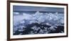 Ice Chunks on the Beach Next to Glacial River Lagoon Jškuls‡rlon (Lake), East Iceland, Iceland-Rainer Mirau-Framed Photographic Print