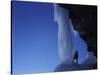 Ice-climber-AdventureArt-Stretched Canvas