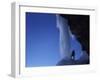 Ice-climber-AdventureArt-Framed Photographic Print