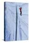 Ice Climbing in the Bernes Oberland, Swiss Alps-Robert Boesch-Stretched Canvas