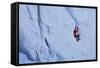 Ice Climbing in the Bernes Oberland, Swiss Alps-Robert Boesch-Framed Stretched Canvas