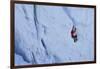 Ice Climbing in the Bernes Oberland, Swiss Alps-Robert Boesch-Framed Premium Photographic Print