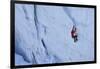 Ice Climbing in the Bernes Oberland, Swiss Alps-Robert Boesch-Framed Premium Photographic Print