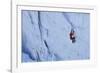 Ice Climbing in the Bernes Oberland, Swiss Alps-Robert Boesch-Framed Photographic Print