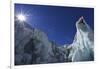 Ice Climbing in the Bernese Oberland, Swiss Alps-Robert Boesch-Framed Photographic Print