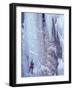 Ice Climbing, Ouray, Colorado, USA-Lee Kopfler-Framed Photographic Print