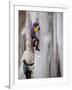 Ice Climbing, Ouray, Colorado, USA-Lee Kopfler-Framed Photographic Print