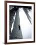 Ice Climbing, USA-Michael Brown-Framed Photographic Print