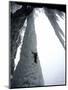 Ice Climbing, USA-Michael Brown-Mounted Photographic Print