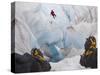 Ice Climbing-Ethan Welty-Stretched Canvas