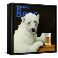 Ice-cold Bear-Will Bullas-Framed Stretched Canvas