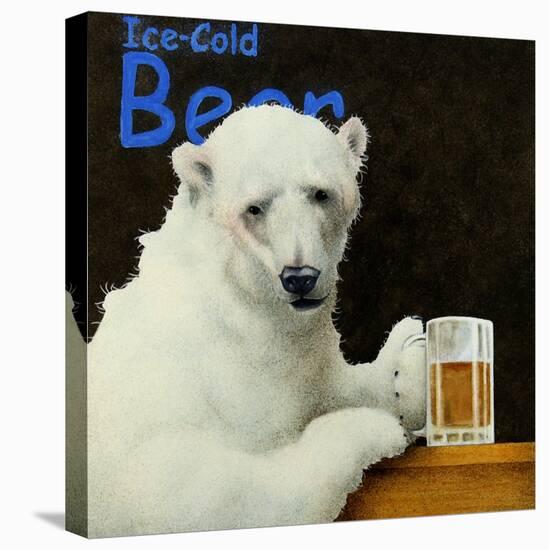 Ice-cold Bear-Will Bullas-Stretched Canvas