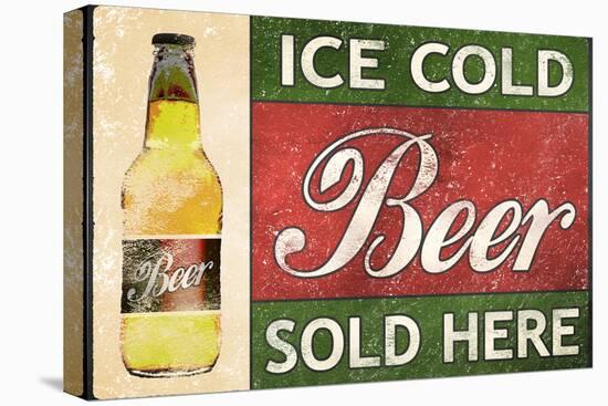 Ice Cold Beer Sold Here-null-Stretched Canvas