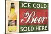 Ice Cold Beer Sold Here-null-Mounted Poster