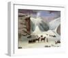 Ice Cone, Montmorency Falls-Robert Clow Todd-Framed Art Print