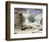 Ice Cone, Montmorency Falls-Robert Clow Todd-Framed Art Print