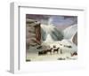 Ice Cone, Montmorency Falls-Robert Clow Todd-Framed Art Print