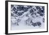 Ice Cornice Avalanche at Neko Harbor-Michael Nolan-Framed Photographic Print