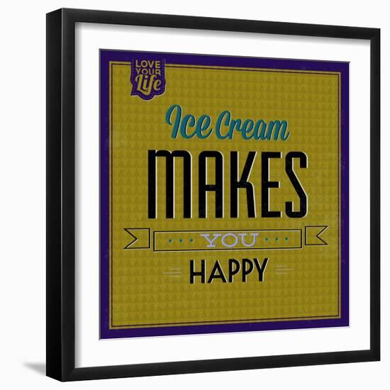 Ice Cream 1-Lorand Okos-Framed Art Print