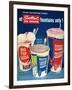 Ice Cream Ad, 1955-null-Framed Giclee Print