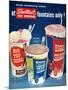 Ice Cream Ad, 1955-null-Mounted Giclee Print