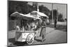 Ice Cream Barrow-null-Mounted Photographic Print